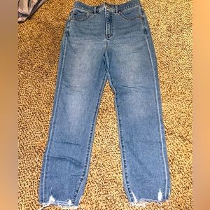 Express high waisted jeans
